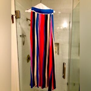 Splendid XS soft knit rainbow maxi skirt.